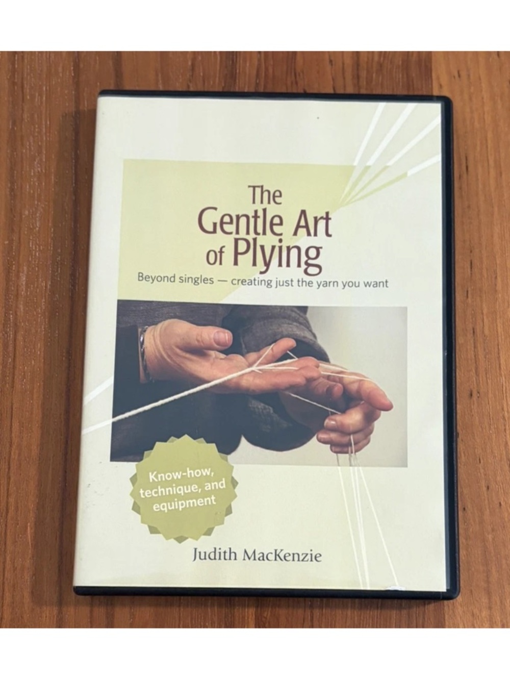 The Gentle Art of Plying Judith MacKenzie DVD Creating Just the Yarn You Want